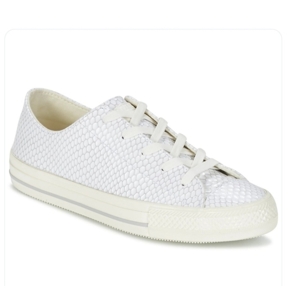 Converse Chuck Taylor All Star Gemma Snake Leather OX Sneaker